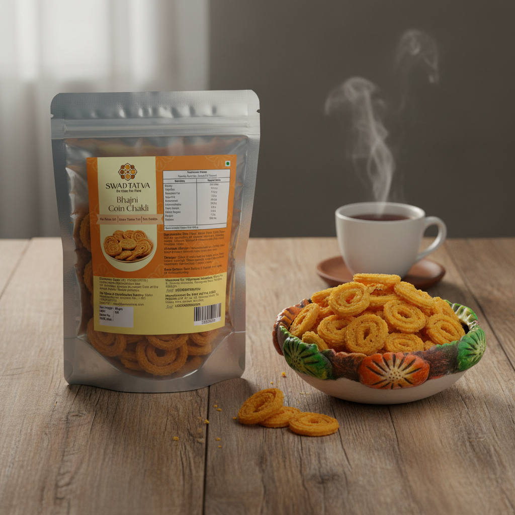 Bhajni Coin Chakli with full packaging