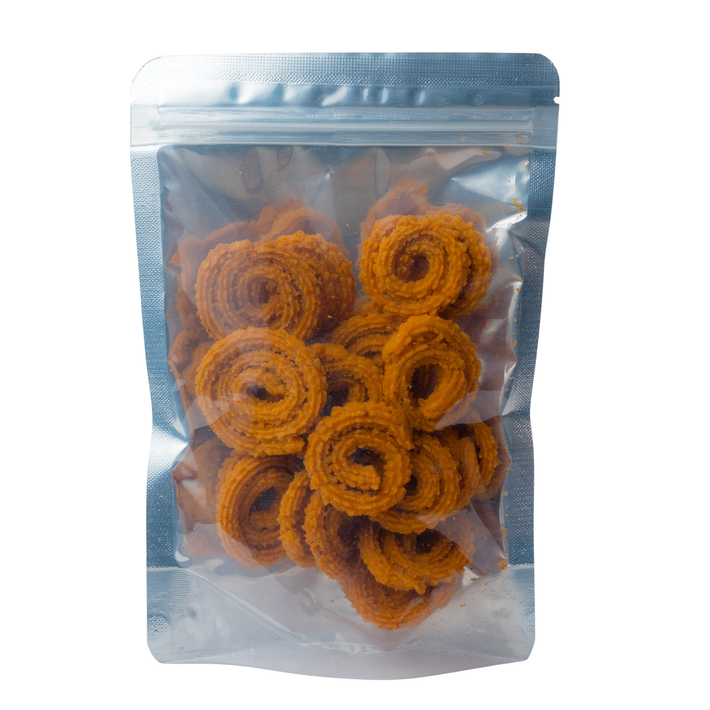 Bhajni Coin Chakli - Crispy Coin-Shaped Snack | Handmade Fresh | 85 gm