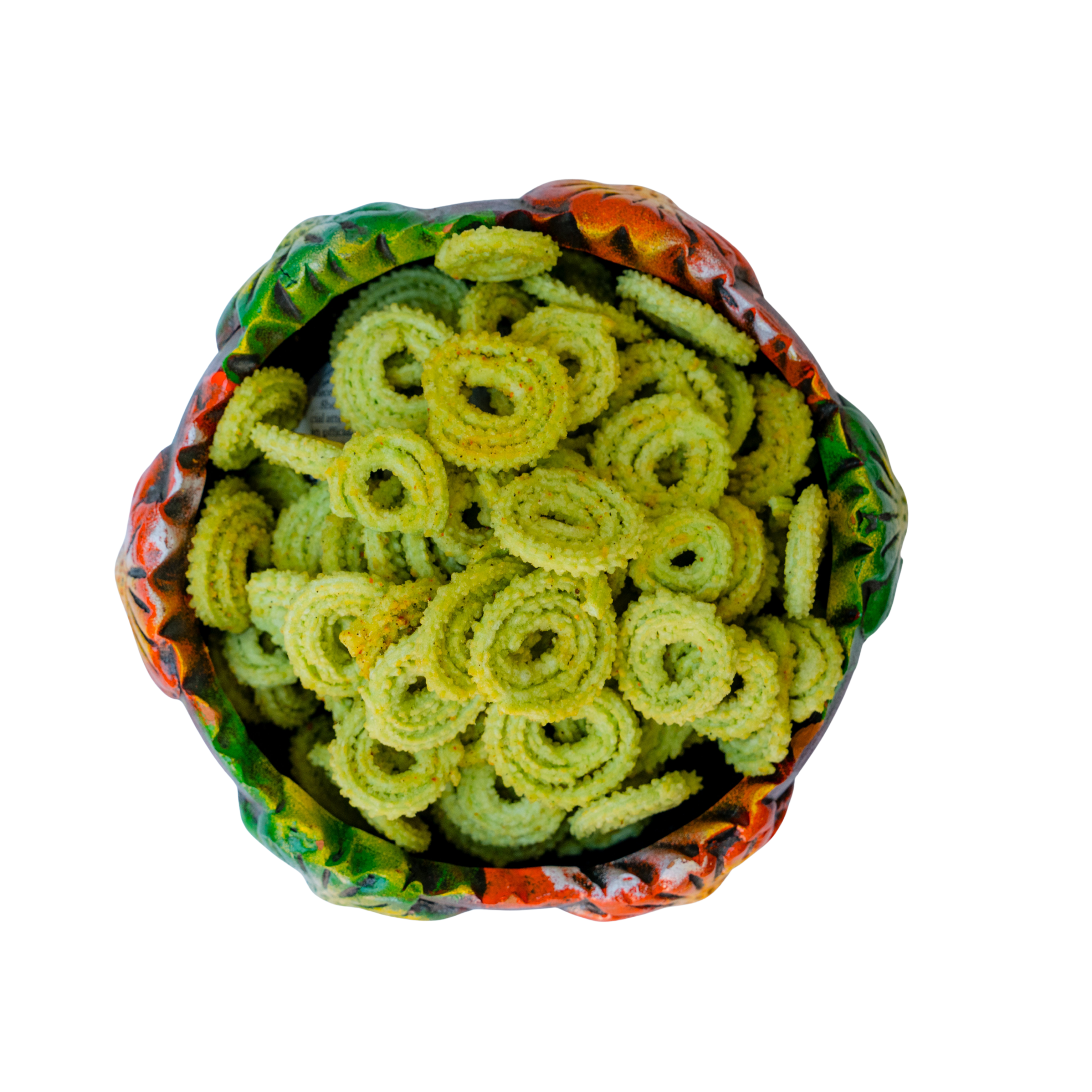 Lemon Pepper Butter Chakli - Tangy Crunchy Snack | Handmade Fresh | 80 gm