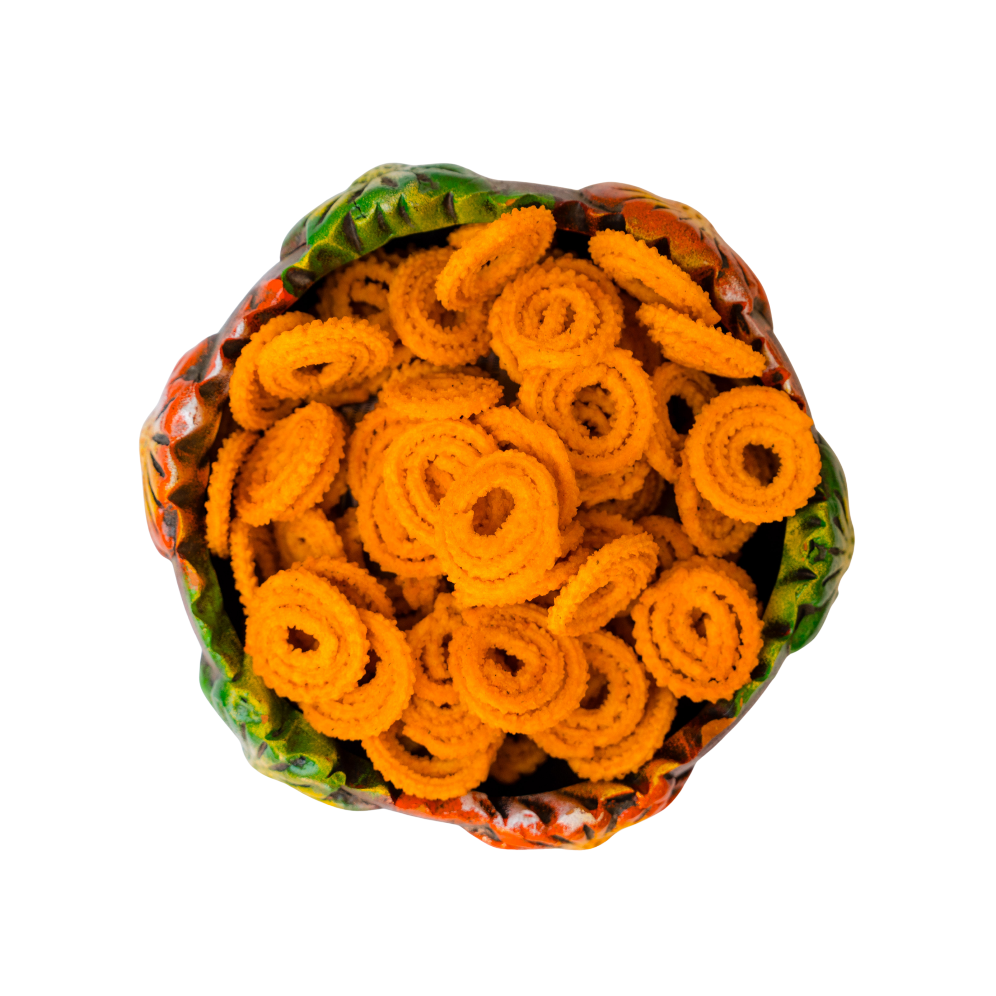 Peri Peri Butter Chakli - Spicy Crunchy Snack | Handmade Fresh | 80 gm